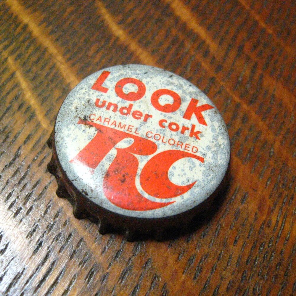 RC Cola Soda Pop Vintage Bottle Cap